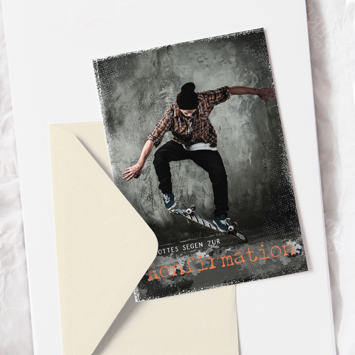 Faltkarte - Gottes Segen zur Konfirmation (Gamechanger) Faltkarte - Gottes Segen zur Konfirmation (Gamechanger)