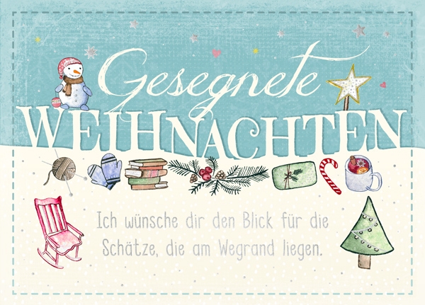 XL-Postkarte Big Blessing Silber - Schätze am Wegrand XL-Postkarte Big Blessing Silber - Schätze am Wegrand