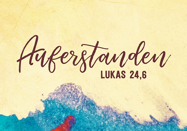 Mini - Auferstanden (gelb) Mini - Auferstanden (gelb)