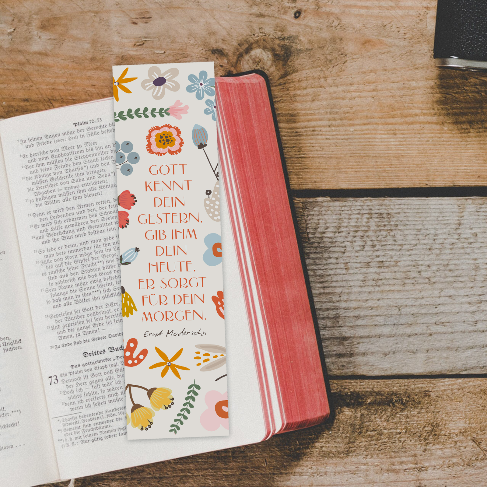 Segenszeichen - Gott kennt dein Gestern