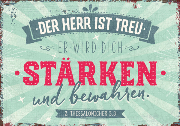 Mini - Der Herr ist treu Mini - Der Herr ist treu