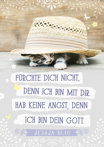 Postkarte - Ich bin dein Gott Postkarte - Ich bin dein Gott