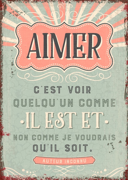 Postkarte - Aimer Postkarte - Aimer