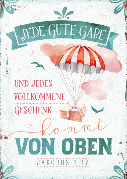 Postkarte - Jede gute Gabe Postkarte - Jede gute Gabe