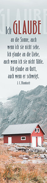 Segenszeichen - Ich glaube (Berg) Segenszeichen - Ich glaube (Berg)