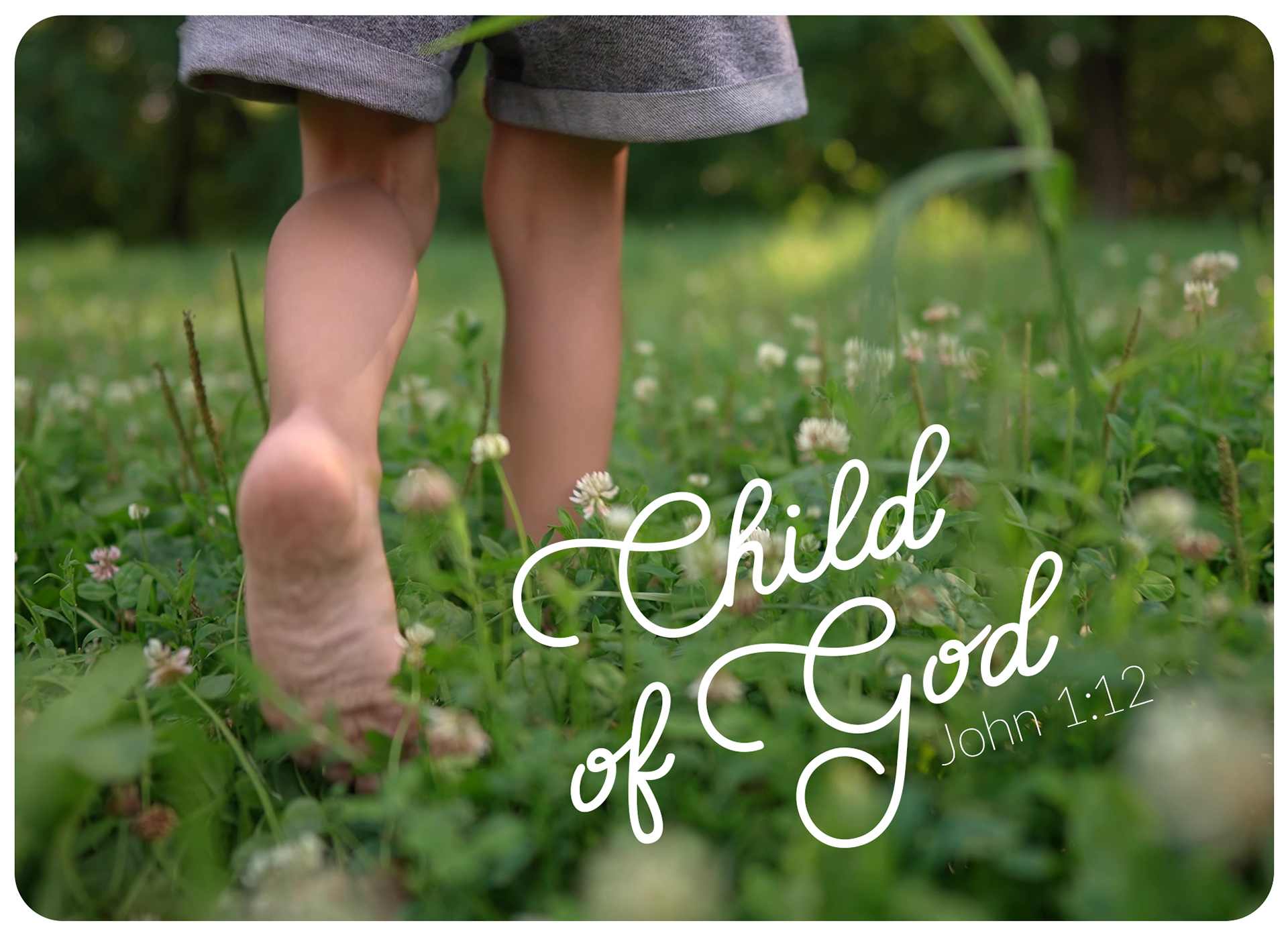 XL-Postkarte Big Blessing - Child of God