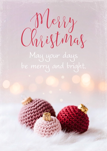 Postkarte - Merry and bright Postkarte - Merry and bright