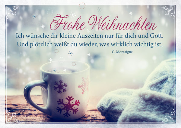 Postkarte - Kleine Auszeit Postkarte - Kleine Auszeit