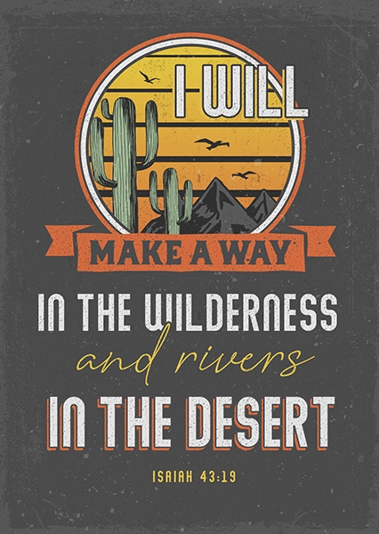 Postkarte - Make a way Postkarte - Make a way