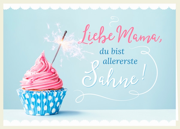 Faltkarte - Allererste Sahne Faltkarte - Allererste Sahne
