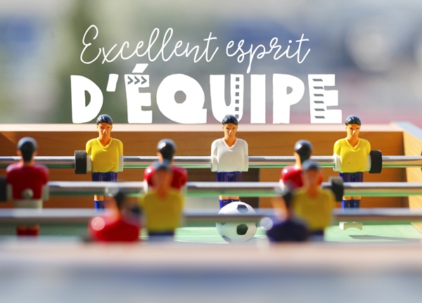 XL-Postkarte Big Blessing - Esprit d'équipe