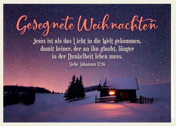 Faltkarte - Dunkelheit Faltkarte - Dunkelheit