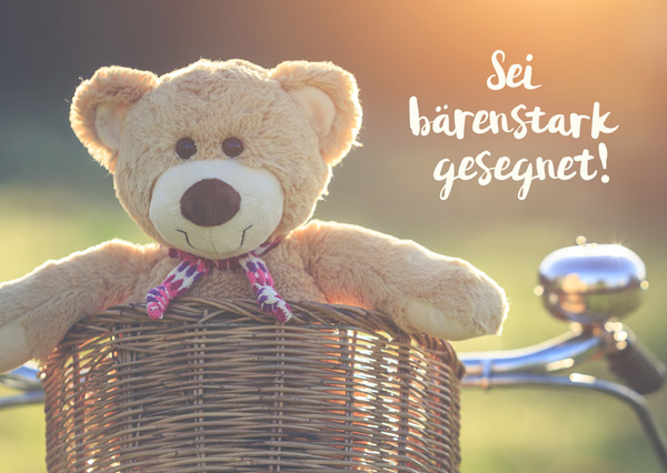 Postkarte - Bärenstark Postkarte - Bärenstark