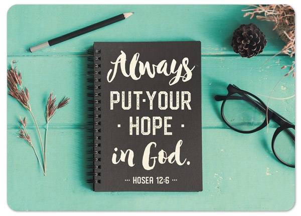 XL-Postkarte Big Blessing - Put your hope