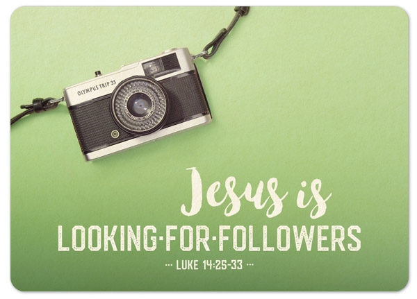 XL-Postkarte Big Blessing - Followers