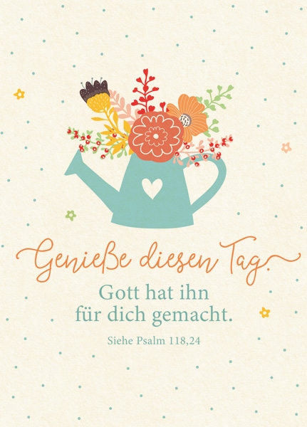 XL-Postkarte Big Blessing - Diesen Tag