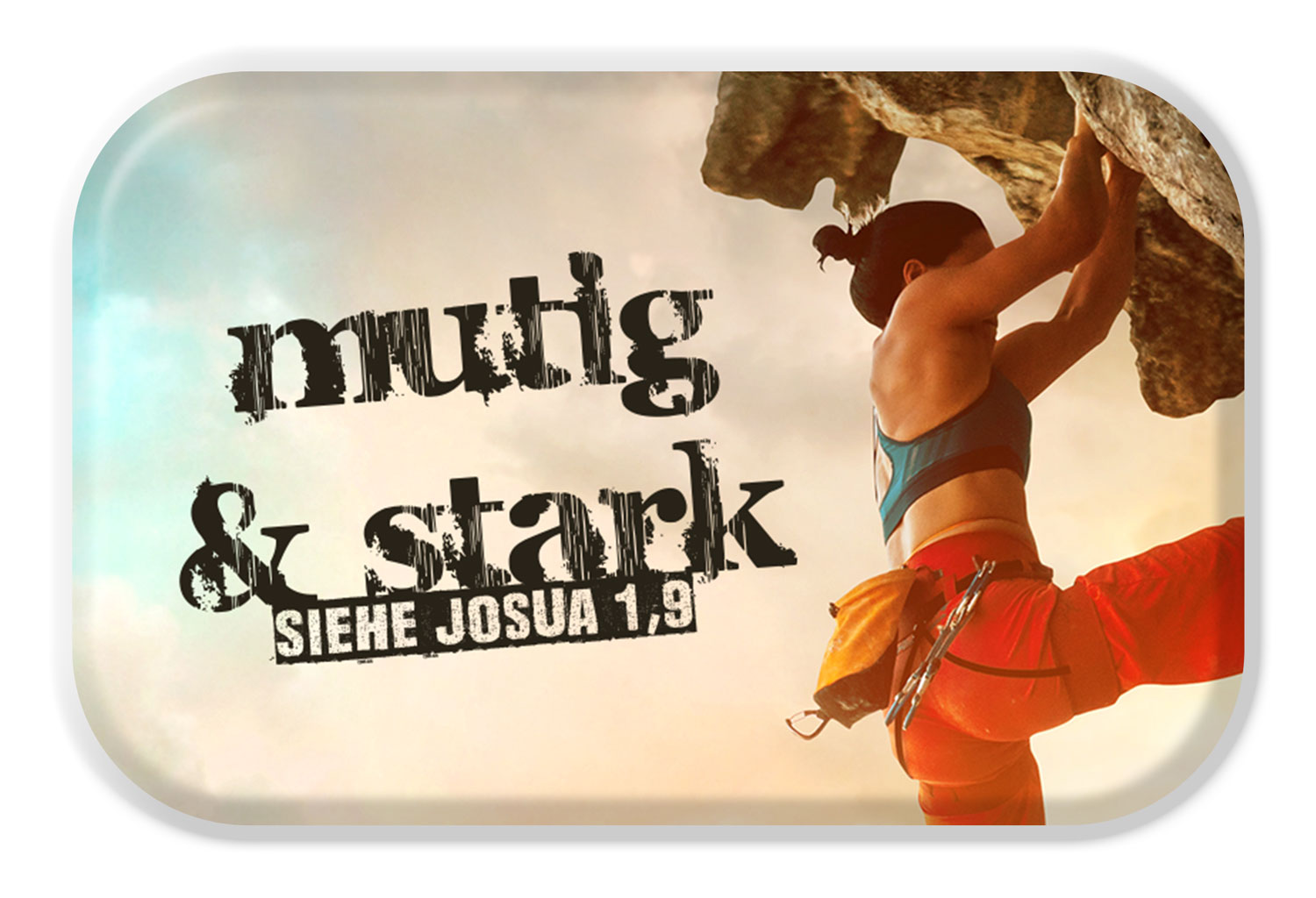 Magnet Mag Blessing - mutig & stark (Klettern)
