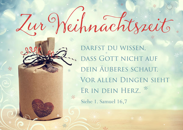 Postkarte - Weihnachtszeit Postkarte - Weihnachtszeit
