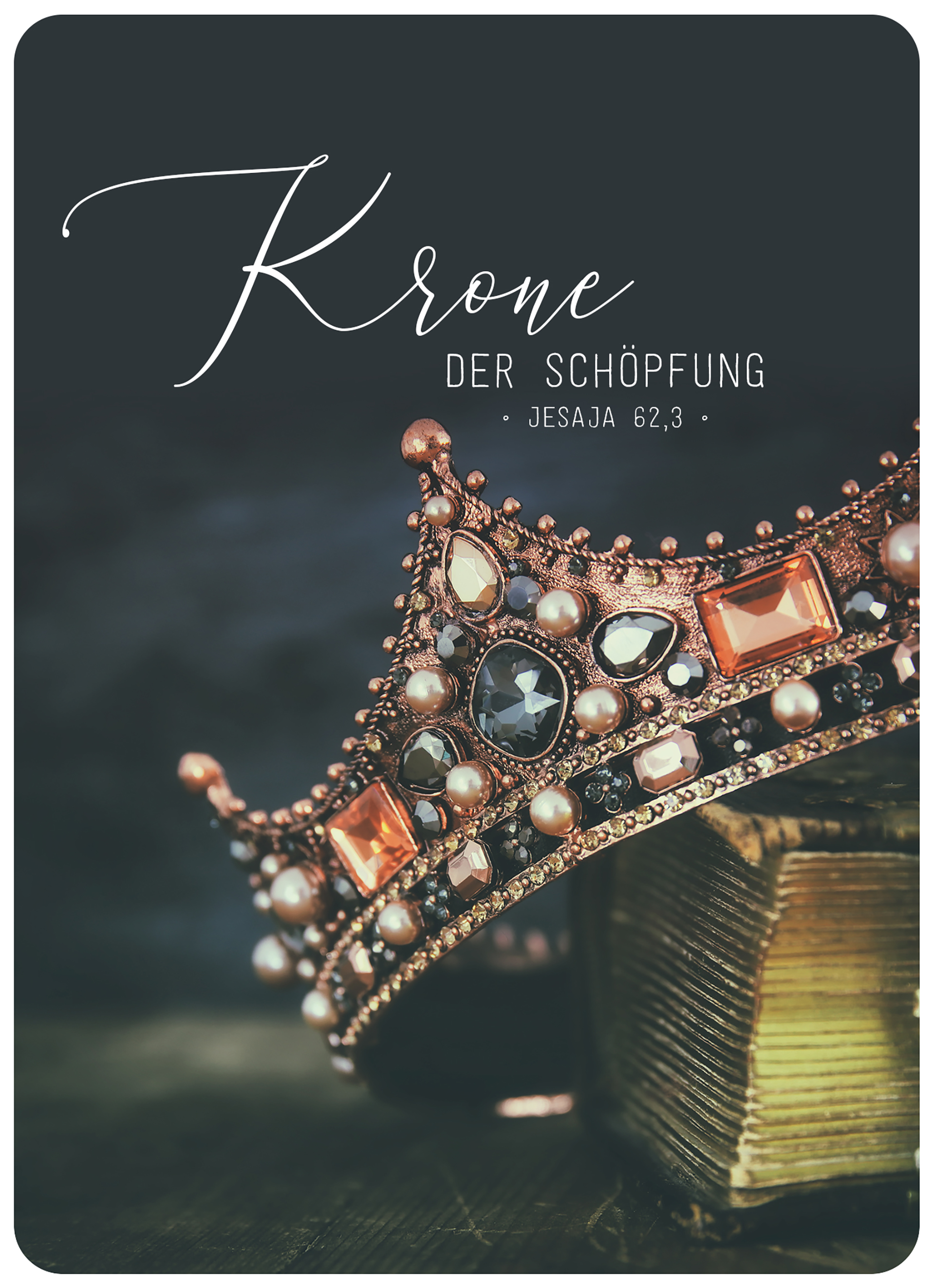 XL-Postkarte Big Blessing - Krone der Schöpfung