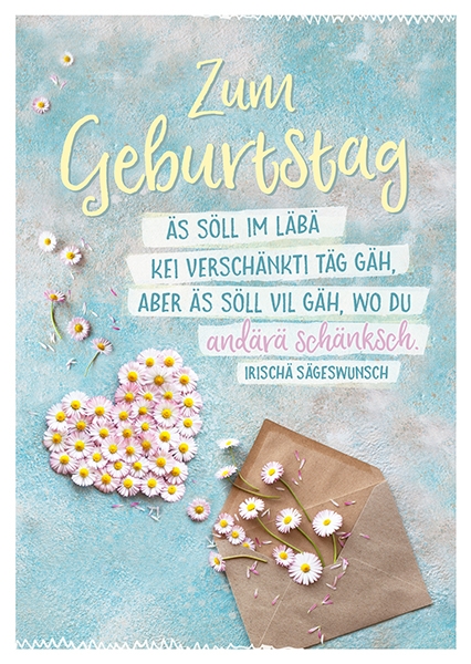 Postkarte - Kei verschänkti Täg (Schweizerdeutsch) Postkarte - Kei verschänkti Täg (Schweizerdeutsch)
