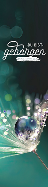 Segenszeichen - Du bist geborgen (Tropfen) Segenszeichen - Du bist geborgen (Tropfen)