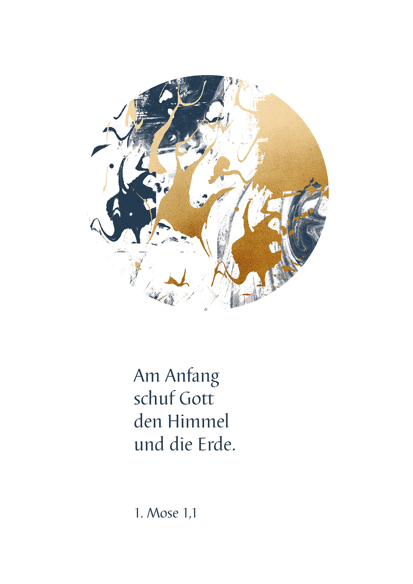 Poster – Am Anfang schuf Gott Poster - Am Anfang schuf Gott