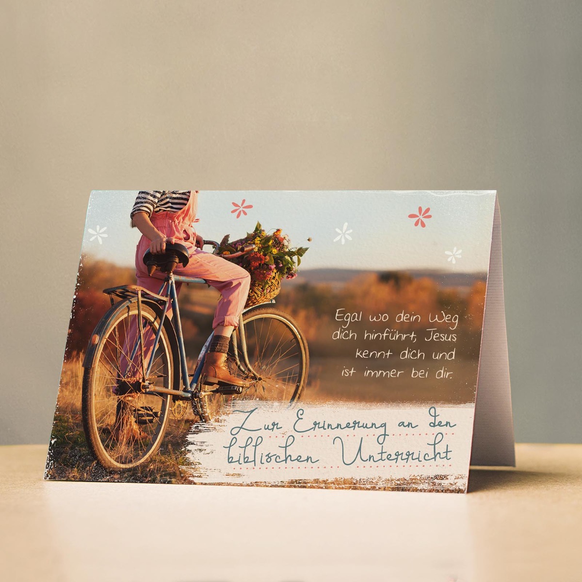 Faltkarte - Biblischer Unterricht (Fahrrad) Faltkarte - Biblischer Unterricht (Fahrrad)