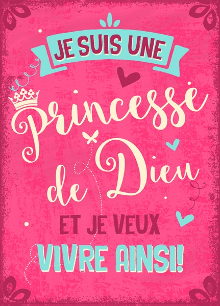 XL-Postkarte Big Blessing - Princesse de Dieu XL-Postkarte Big Blessing - Princesse de Dieu