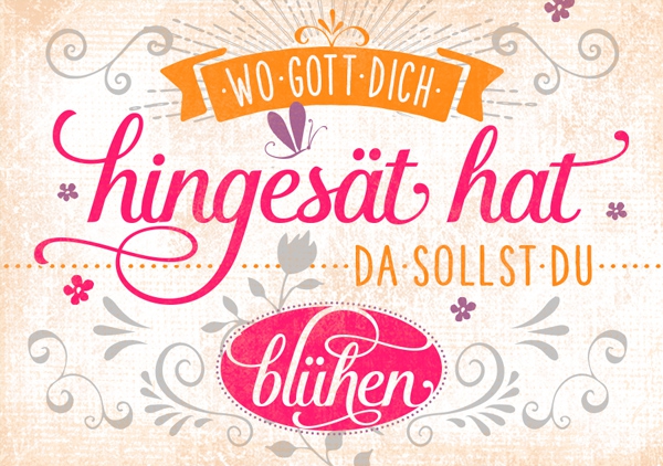 Mini - wo Gott dich hinsät