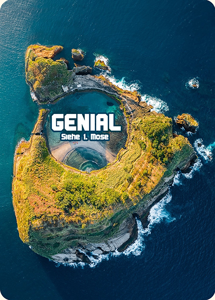 XL-Postkarte Big Blessing - Genial (Insel) XL-Postkarte Big Blessing - Genial (Insel)