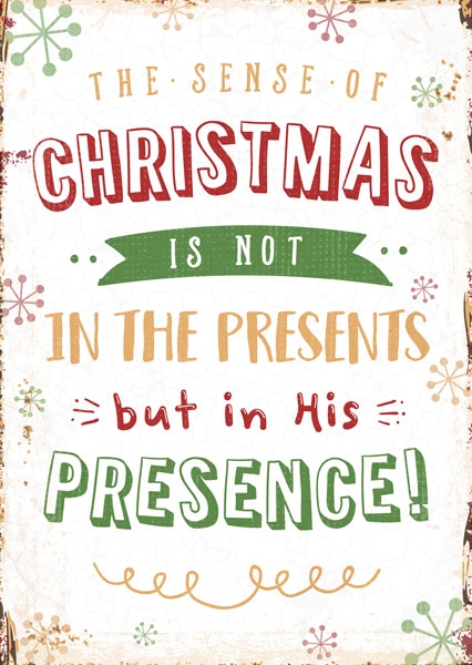 Postkarte - The sense of Christmas Postkarte - The sense of Christmas