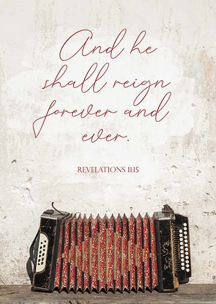 Postkarte - He shall reign Postkarte - He shall reign