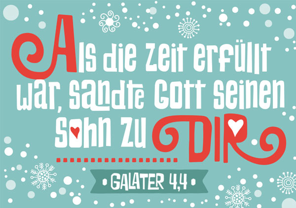 Mini - Als die Zeit erfüllt war Mini - Als die Zeit erfüllt war