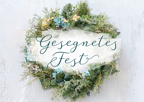 Postkarte - Gesegnetes Fest Postkarte - Gesegnetes Fest