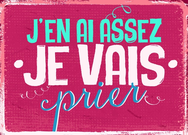 XL-Postkarte Big Blessing - Je vais prier XL-Postkarte Big Blessing - Je vais prier