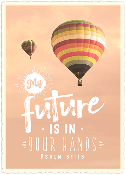 XL-Postkarte Big Blessing - In your hands XL-Postkarte Big Blessing - In your hands