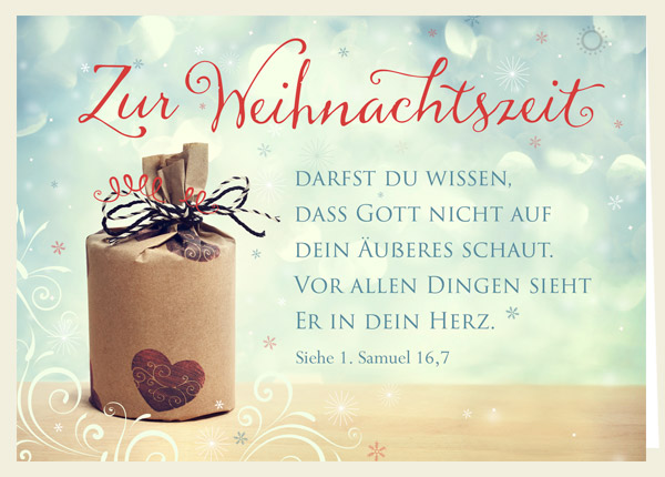 Faltkarte - Weihnachtszeit