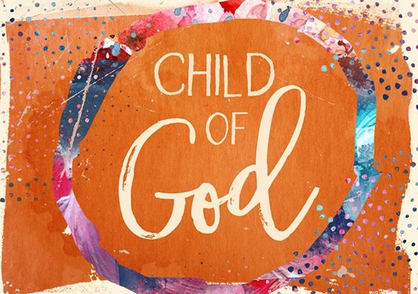 Mini - Child of God (orange)