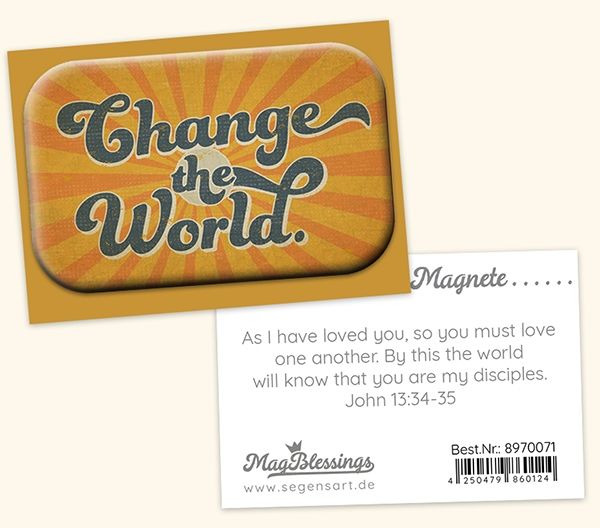 Mag Blessing - Change the world (orange)