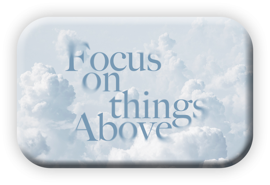 Magnet Mag Blessing – Focus on things above